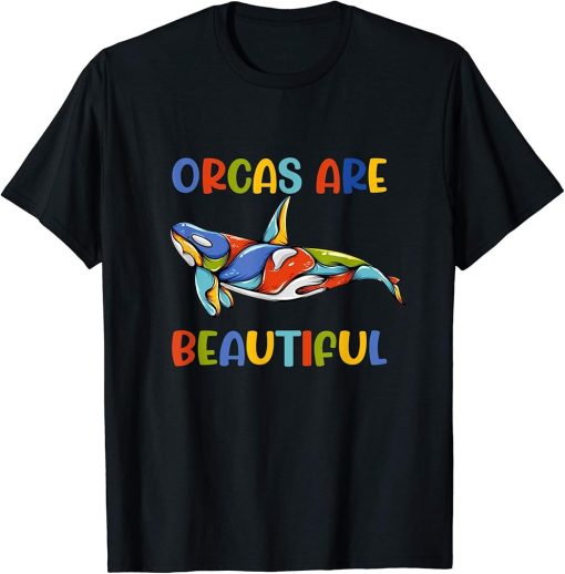 Colorful Orca Orca Baby T-Shirt