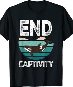 End Captivity Orca Sea Mamal Lover T-Shirt