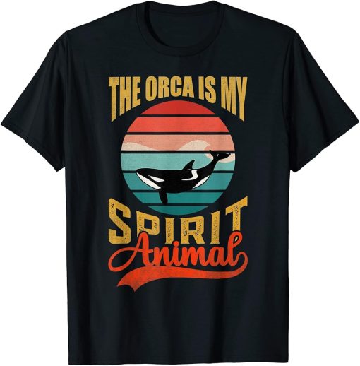 The Orca Is My Spirit Animal - Vintage Killer Whale T-Shirt